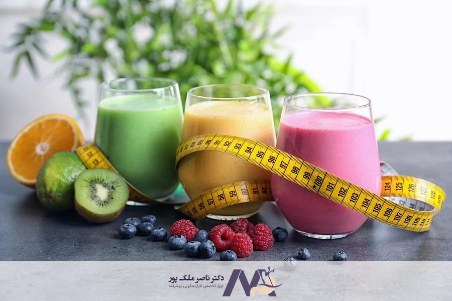 بهترین آب میوه بعد از عمل اسلیو
