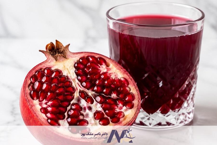 آب انار بعد از عمل کیسه صفرا