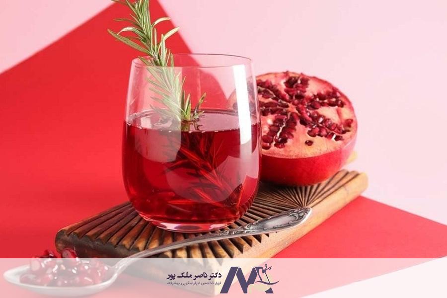 آب انار بعد از عمل کیسه صفرا